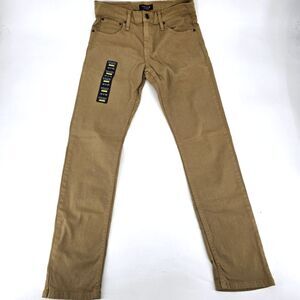 NWT Adam Levine The Engineer Khaki Brown Skinny Jeans Size 30x32